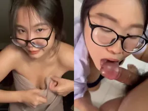 Học sinh nữ mút dương vật đá trứng cút điêu luyện