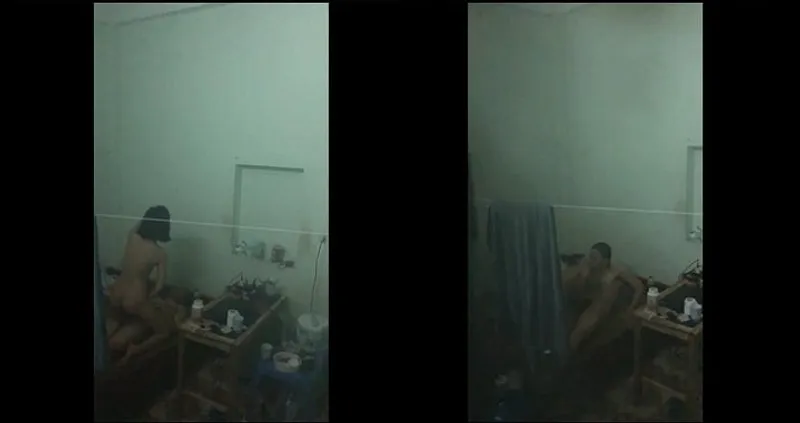 Quay lén em nhà sát bên và cô bạn gái làm tình